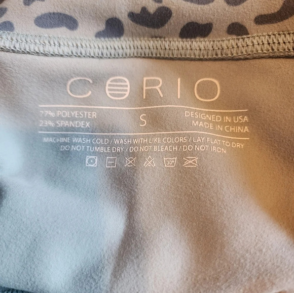 Curio Energy Tech Primal Green Leggings Size Small - Picture 7 of 16